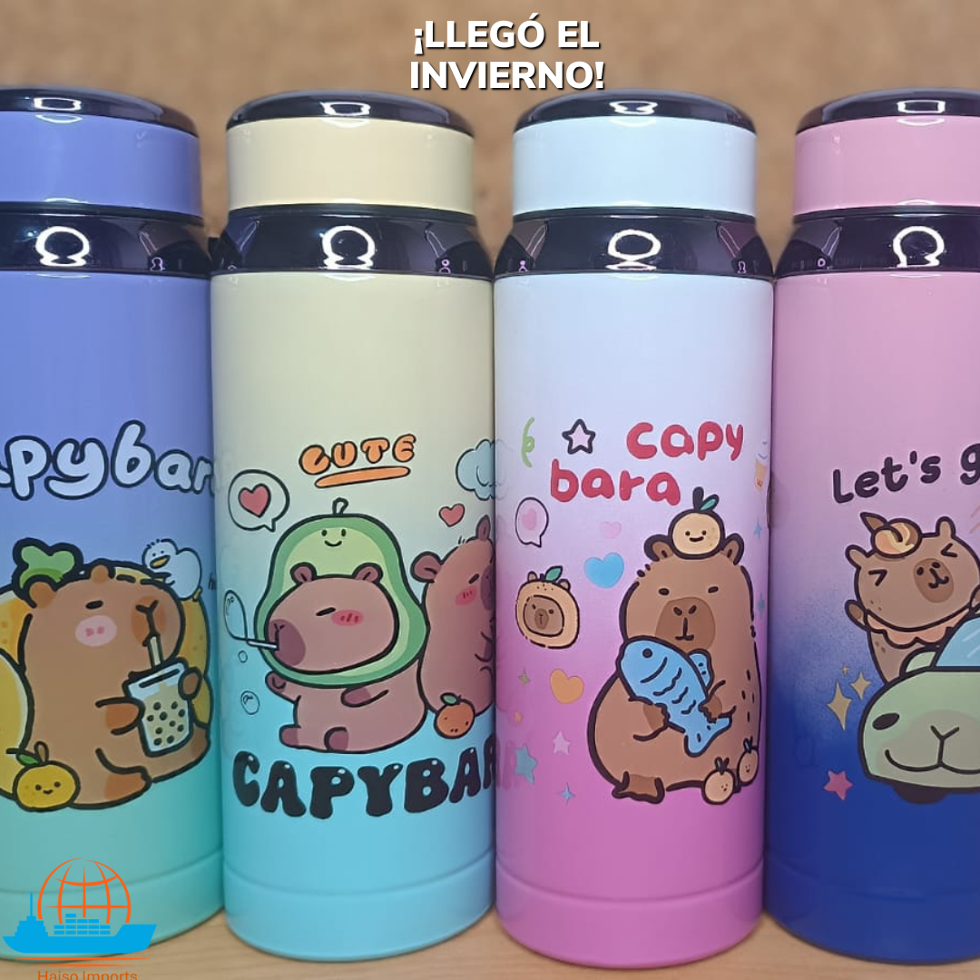 TERMO VACUUM 800ML CAPIBARA